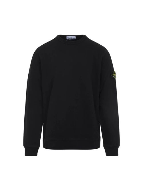 Felpa 6100028 in cotone biologico garzato STONE ISLAND | 6100028S0A20V0029